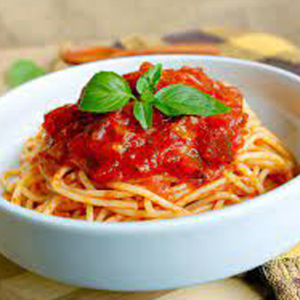 Pasta & tomato sauce